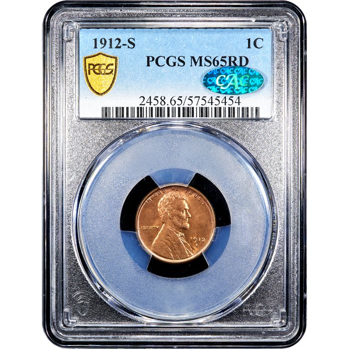 1912-S Lincoln Cent (1c) Obverse Image