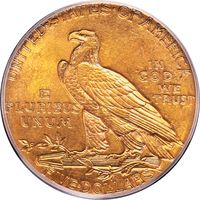 1913 Indian Gold Half Eagle ($5) OGH Photo 4