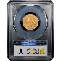 1913-S Indian Gold Half Eagle ($5) Reverse Slab Image