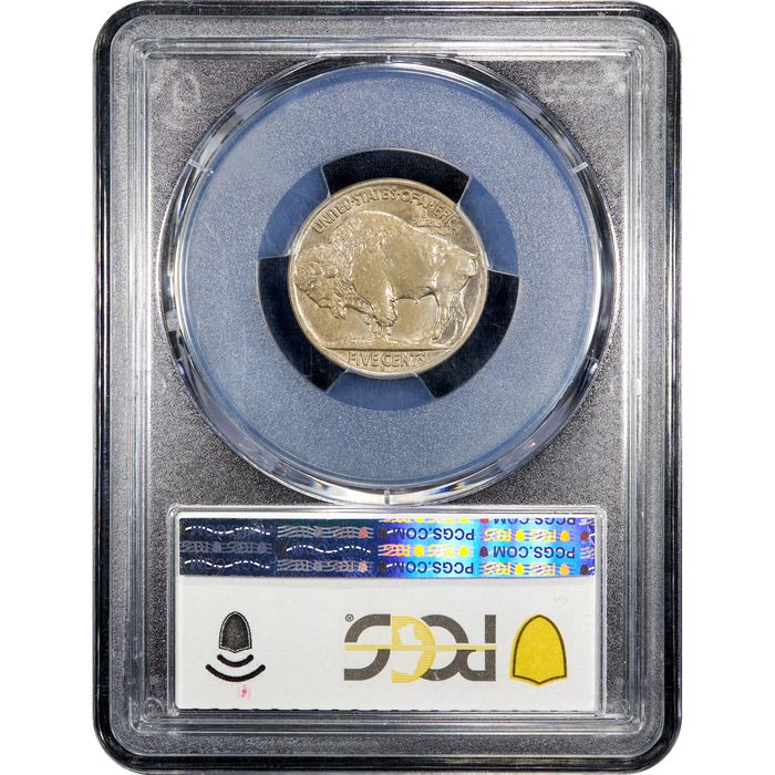 1913-S Type 2 Buffalo Nickel (5c) Reverse Slab Image