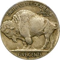 1913-S Type 2 Buffalo Nickel (5c) Photo 4