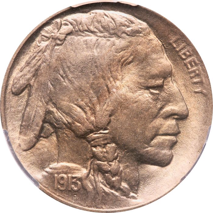 1913 Type 1 Buffalo Nickel (5c) Photo 3