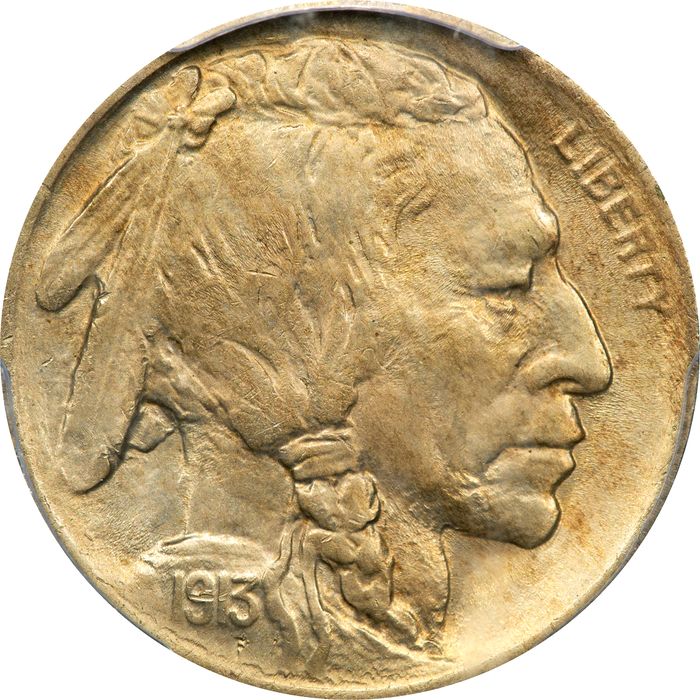 1913 Type 1 Buffalo Nickel (5c) Photo 3