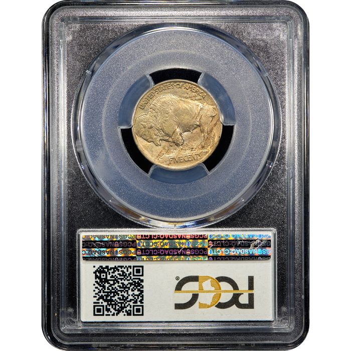 1913 Type 1 Buffalo Nickel (5c) Reverse Image