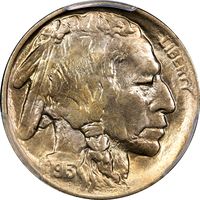 1913 Type 2 Buffalo Nickel (5c) Photo 3