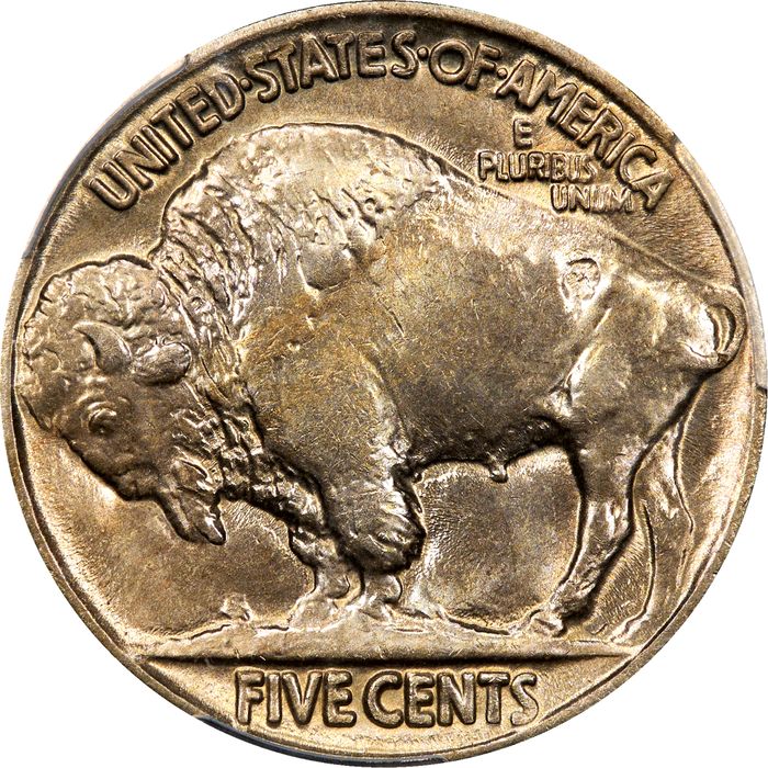1913 Type 2 Buffalo Nickel (5c) Photo 4