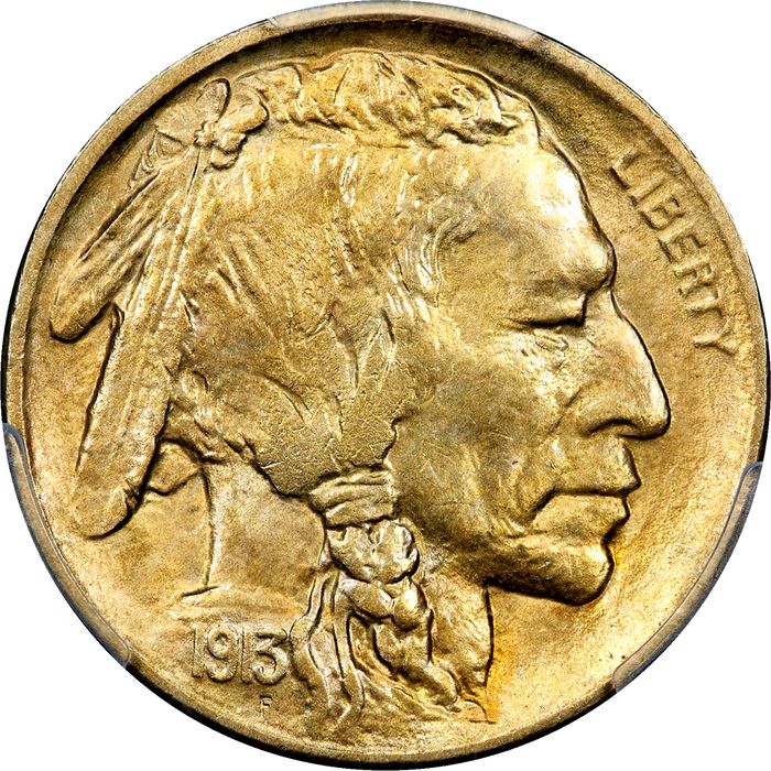 1913 Type 2 Buffalo Nickel (5c) Obverse Image