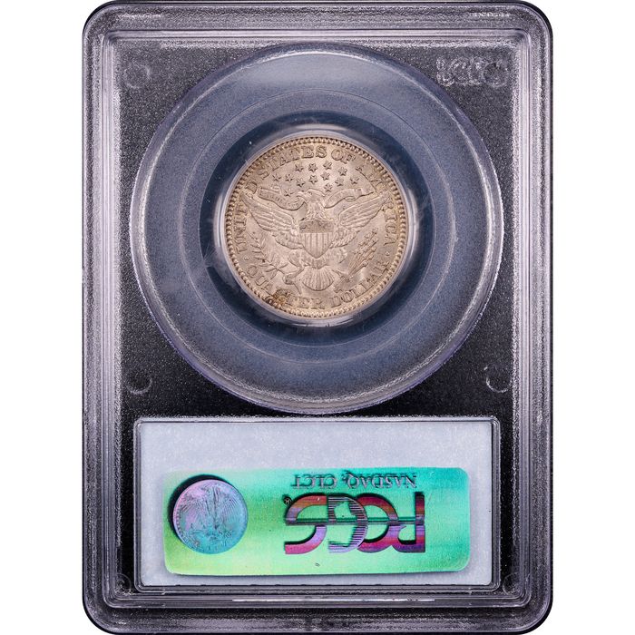 1914 Barber Quarter (25c) Reverse Slab Image