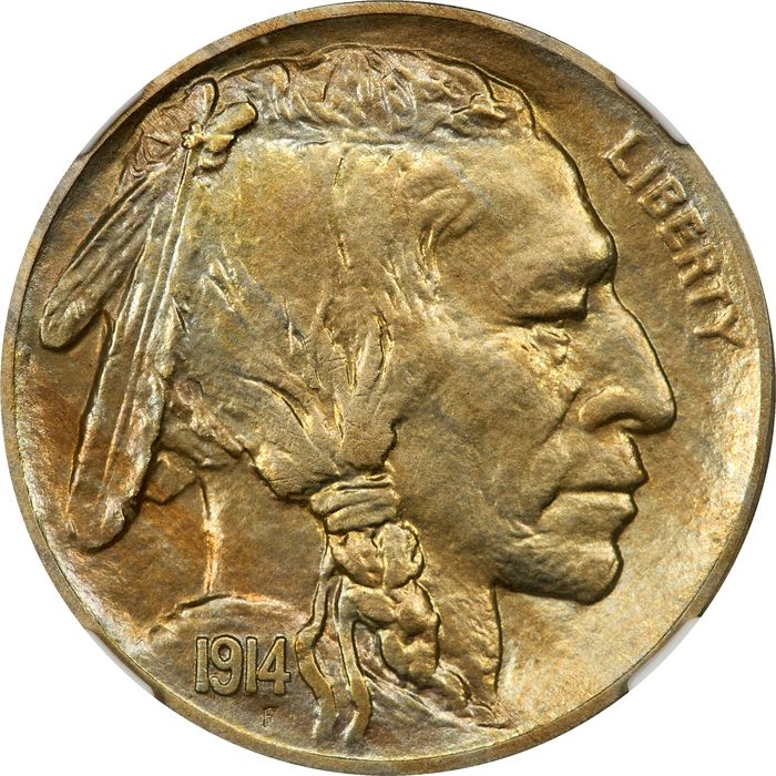 1914 Buffalo Nickel (5c) Photo 3