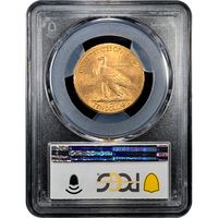 1914-D Indian Gold Eagle ($10) Reverse Slab Image