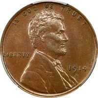 1914-D Lincoln Cent (1c) Photo 3