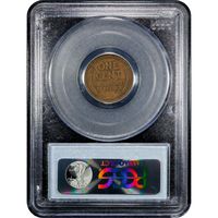 1914-D Lincoln Cent (1c) Reverse Slab Image