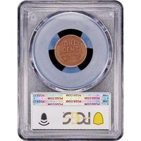 1914-D Lincoln Cent (1c) Reverse Slab Image