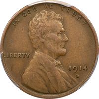 1914-D Lincoln Cent (1c) Photo 3