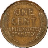 1914-D Lincoln Cent (1c) Reverse Image