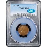 1914-D Lincoln Cent (1c) Obverse Image