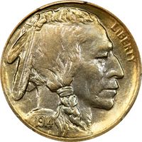 1914-S Buffalo Nickel (5c) Photo 3