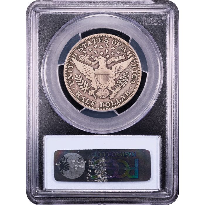 1915 Barber Half Dollar (50c) Reverse Slab Image