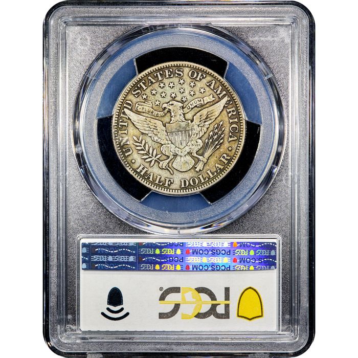 1915 Barber Half Dollar (50c) Reverse Slab Image