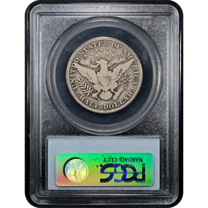 1915 Barber Half Dollar (50c) Reverse Slab Image
