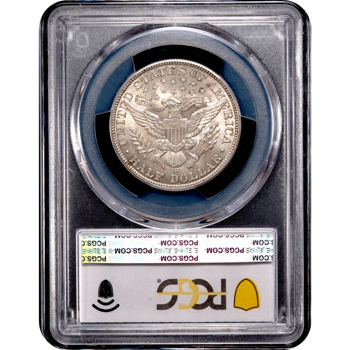 1915-D Barber Half Dollar (50c) Reverse Image