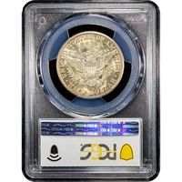 1915-D Barber Half Dollar (50c) Reverse Slab Image