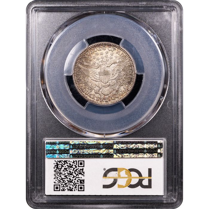 1915-D Barber Quarter (25c) Reverse Slab Image