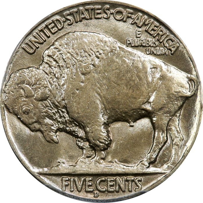 1915-D Buffalo Nickel (5c) Photo 4
