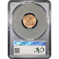 1915-D Lincoln Cent (1c) Reverse Slab Image