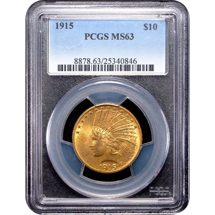 1915 Indian Gold Eagle ($10) Obverse Image