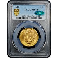 1915 Indian Gold Eagle ($10) Obverse Image