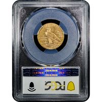 1915 Indian Gold Half Eagle ($5) Reverse Image