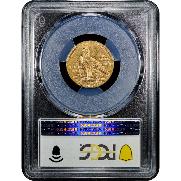 1915 Indian Gold Half Eagle ($5) Reverse Image