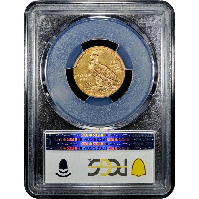 1915 Indian Gold Half Eagle ($5) Reverse Image