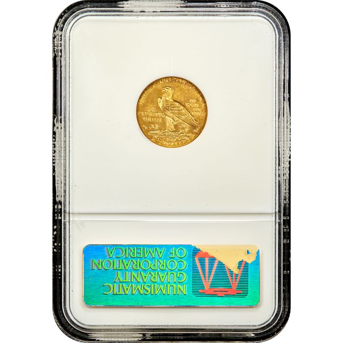 1915 Indian Gold Quarter Eagle ($2.50) Reverse Image