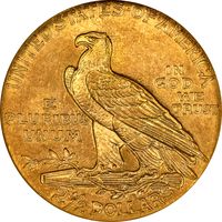 1915 Indian Gold Quarter Eagle ($2.50) Photo 4
