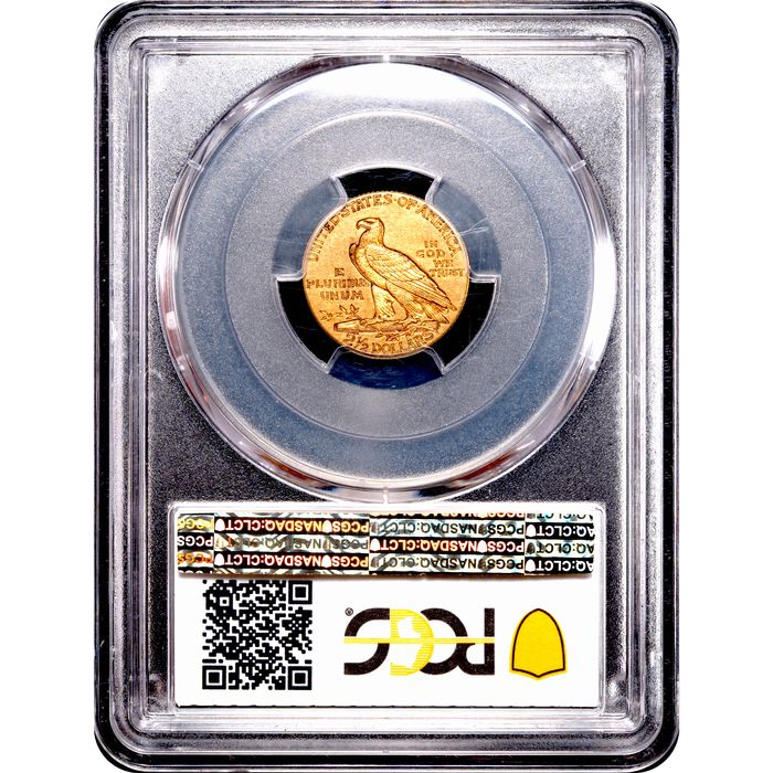 1915 Indian Gold Quarter Eagle ($2.50) Reverse Image