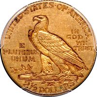 1915 Indian Gold Quarter Eagle ($2.50) Photo 4