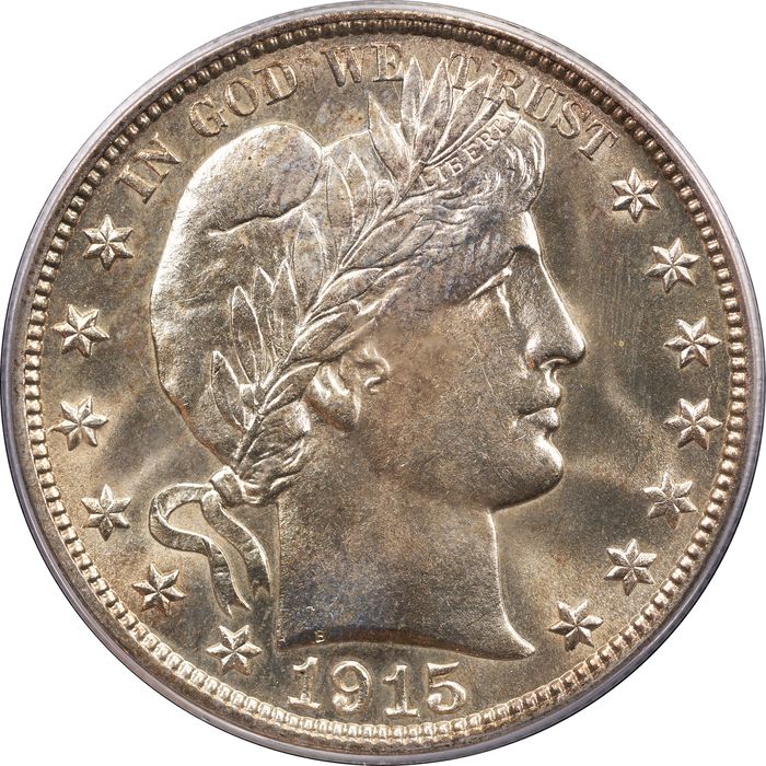 1915-S Barber Half (50c) OGH Obverse Image