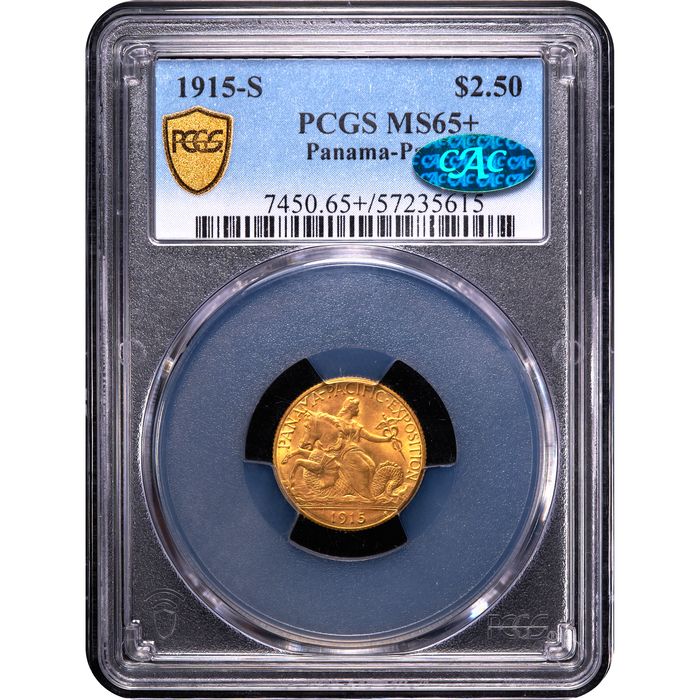 1915-S Panama-Pacific Commem Gold Quarter Eagle ($2.50) Obverse Image