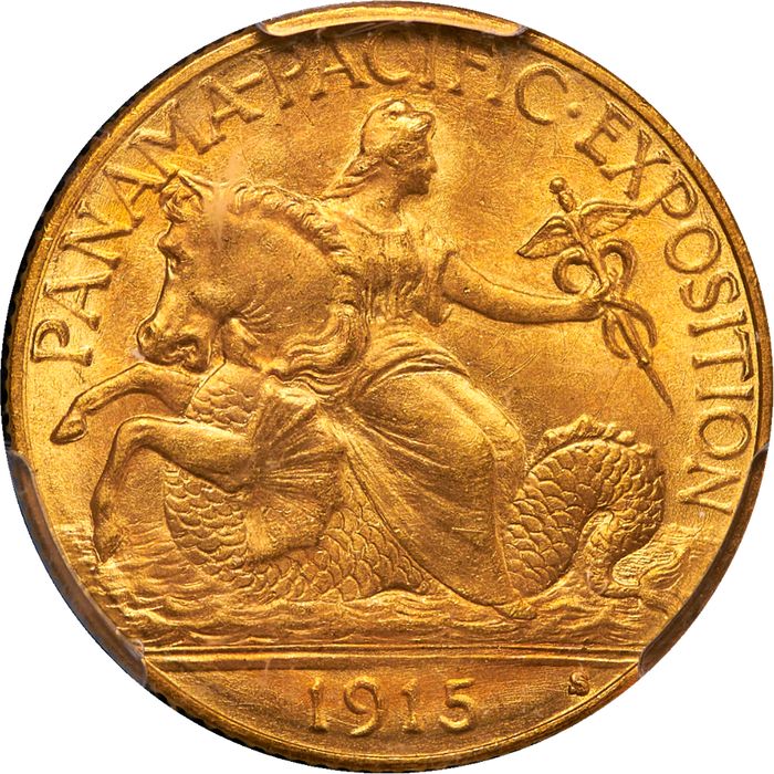 1915-S Panama-Pacific Commem Gold Quarter Eagle ($2.50) Photo 3