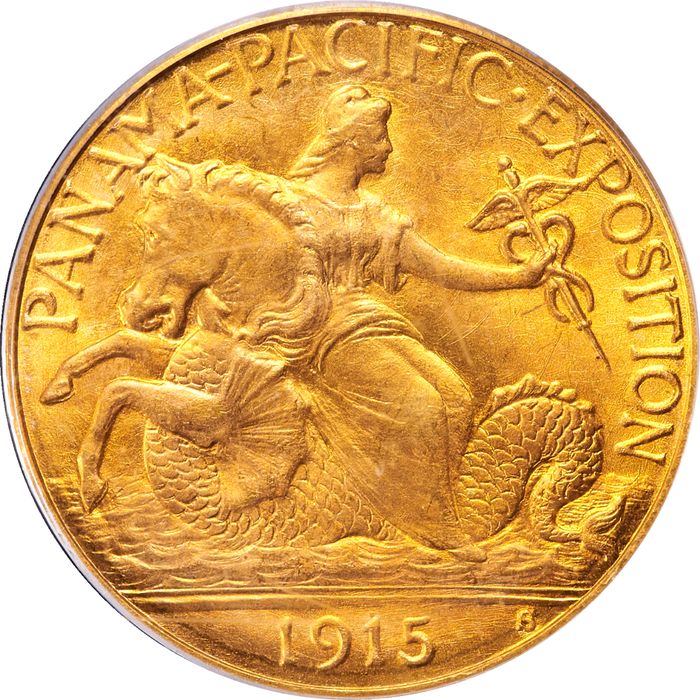 1915-S Panama-Pacific Commem Gold Quarter Eagle ($2.50) Photo 3