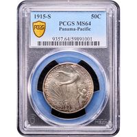 1915-S Panama-Pacific Commem Half Dollar (50c) Obverse Image