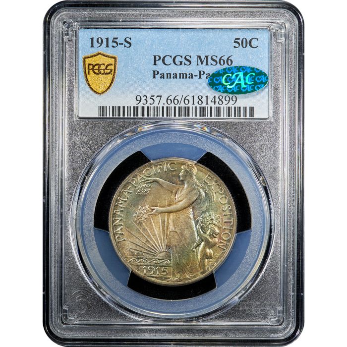 1915-S Panama-Pacific Commem Half Dollar (50c) Obverse Image
