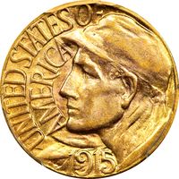 1915-S Panama-Pacific Commemorative Gold Dollar ($1) Photo 3