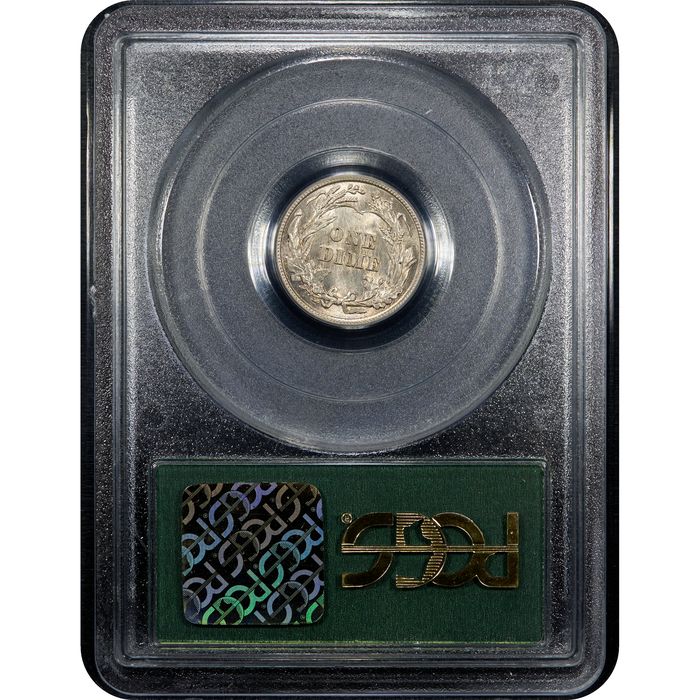 1916 Barber Dime (10c) OGH Reverse Image