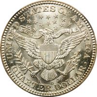1916-D Barber Quarter (25c) Photo 4