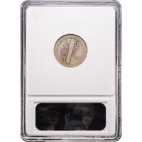 1916-D Mercury Dime (10c) Reverse Slab Image