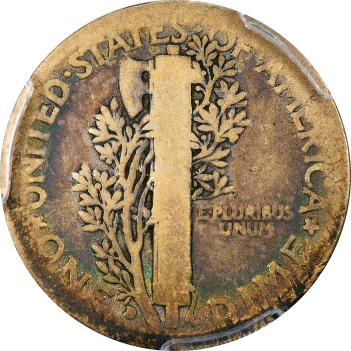 1916-D Mercury Dime (10c) Photo 4