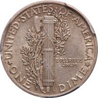 1916-D Mercury Dime (10c) Photo 4